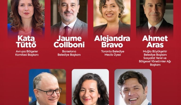 Başkan Aras, Demokrasi Zirvesi İçin Barselona’da (1)