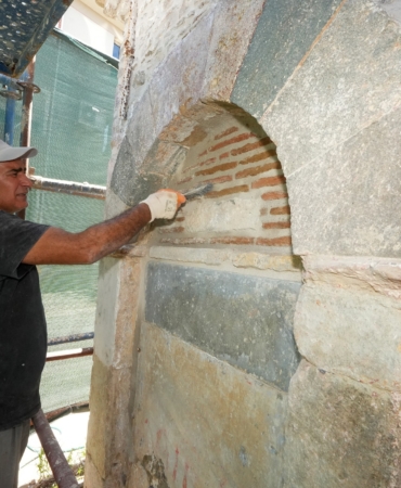 Gaziemir’in tarihi Çift Çeşme’si aslına uygun şekilde yenileniyor (4)