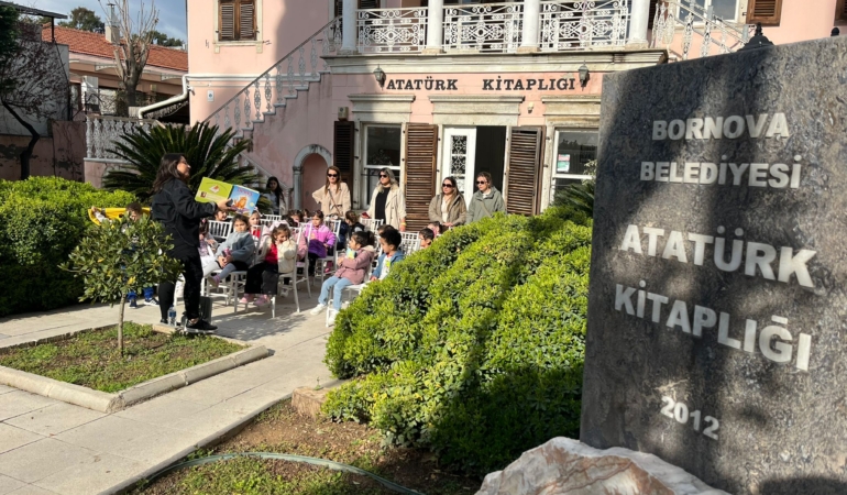 Bornova’da Kütüphane Haftası coşkusu