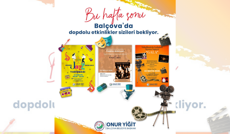 Balçova’da Hafta Sonu Kültür ve Sanatla Renklenecek