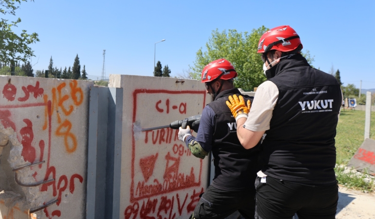 Yukut Alaşehir’de Afet tatbikatına katıldı