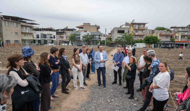 Avrupa’dan Bornova’ya kent bostanı incelemesi