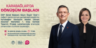 Karabağlar Belediyesi Lansman Davetiyesi