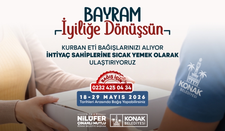Konak’ta dayanışma geleneği bu bayram da devam ediyor (1)