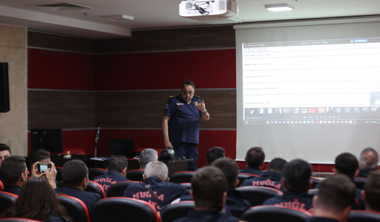 Muğla Büyükşehir Belediyesi İtfaiye Personeline Kapsamlı Eğitim Desteği