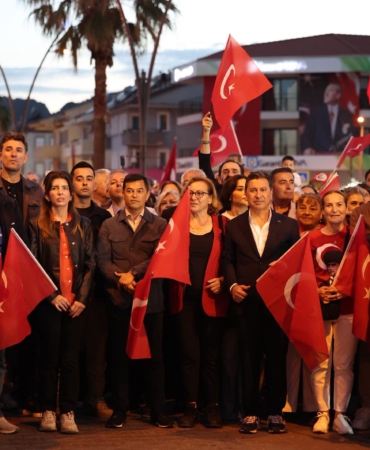 Muğla’da 19 Mayıs Heyecanı Sokaklara Taştı (15)
