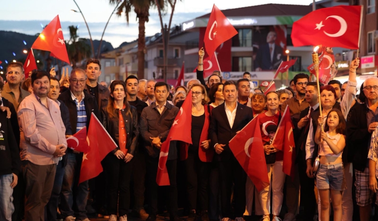 Muğla’da 19 Mayıs Heyecanı Sokaklara Taştı