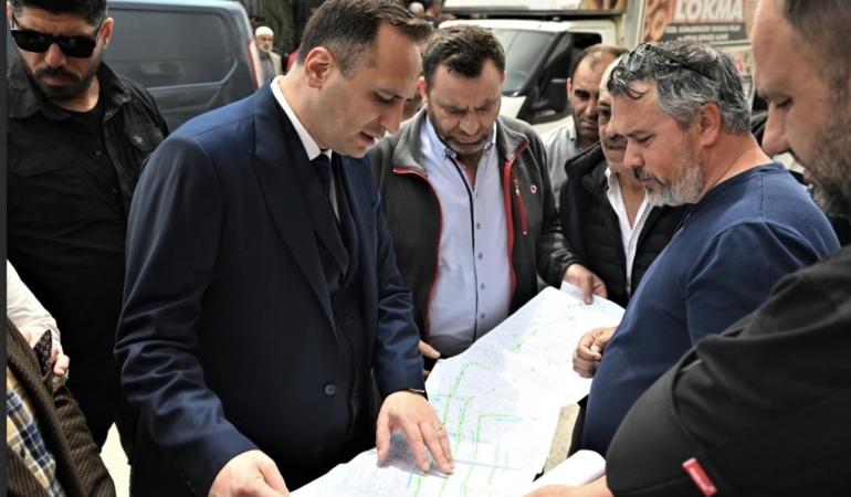 Başkan Eşki sahada