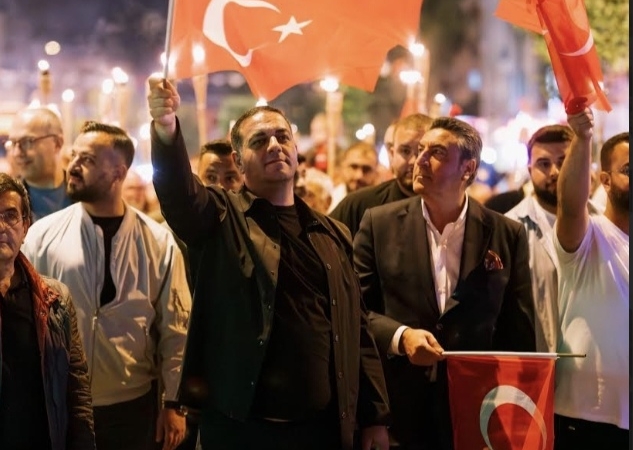 NARLIDERE, 19 MAYIS RUHUYLA TEK YÜREK OLDU