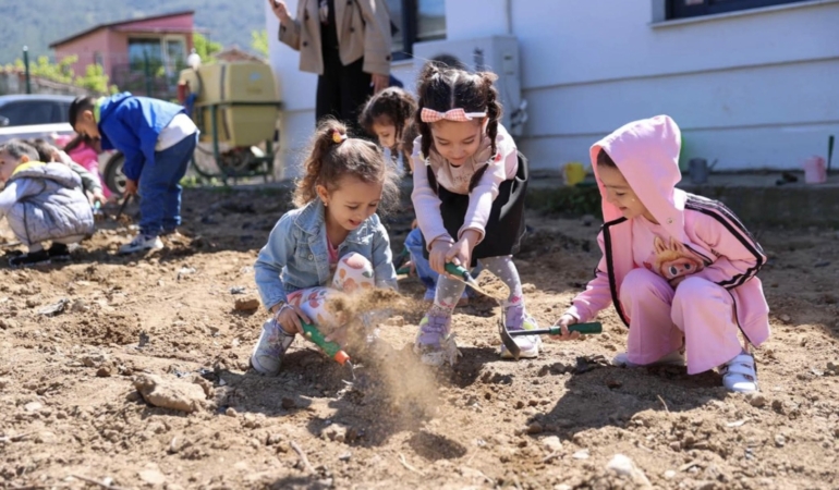 Buca Belediye Başkanı Görkem Duman:“Çocuklarımızın doğayla bağ kurmasını önemsiyoruz”