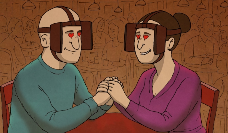 Muğla’da Aşk ve Sevgi Karikatürlerle Anlatıldı