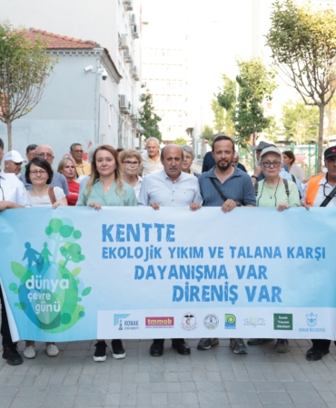 Ekolojik yıkıma karşı Konak’tan ses yükselttiler (5)