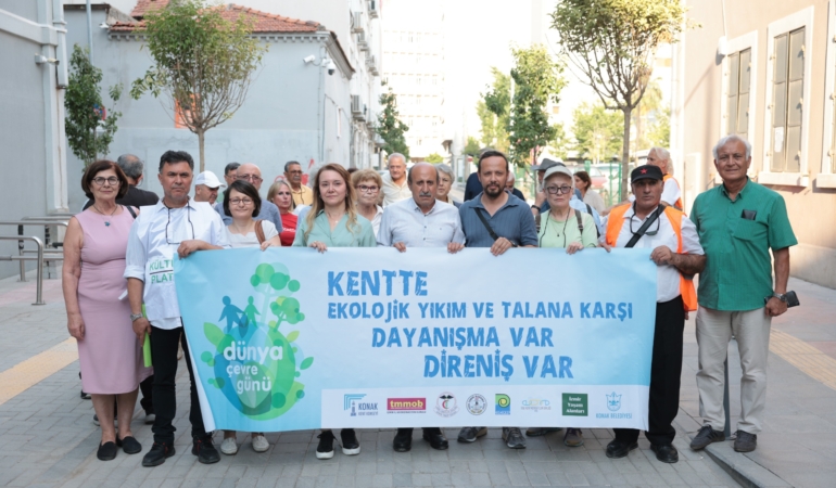 Ekolojik yıkıma karşı Konak’tan ses yükselttiler (5)
