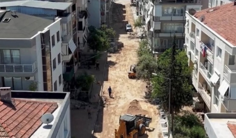 BALÇOVA’DA 3. ETAP ASFALT SEFERBERLİĞİ BAŞLADI