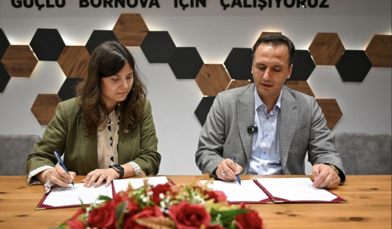 Bornova’da yeşil gelecek için tarihi imza