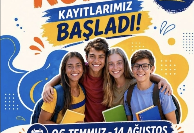YUNUSEMRE’DE YAZ KURSU KAYITLARI BAŞLADI