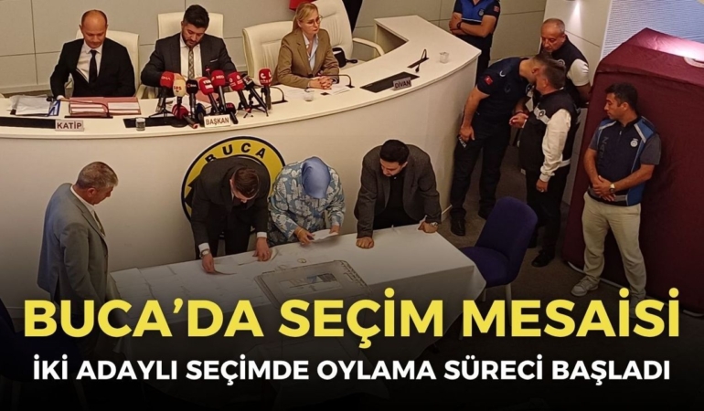 Buca’da sandıklar kuruldu: Başkan vekili seçiliyor!