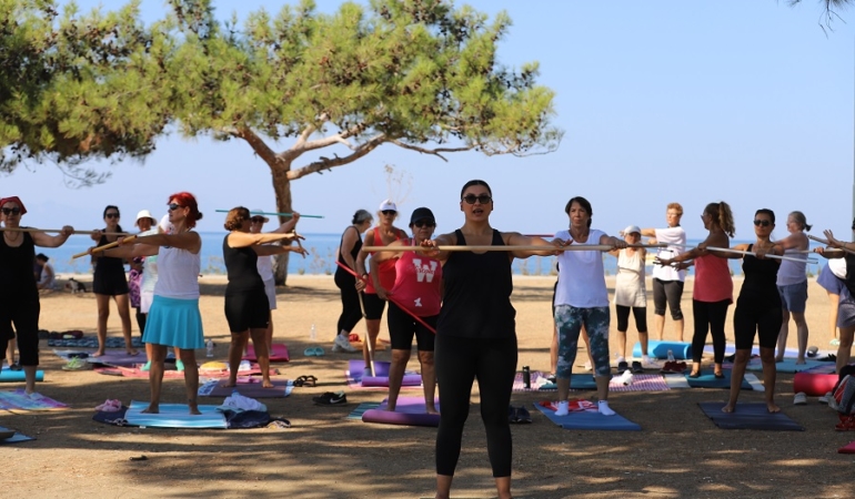 Yeşille Mavinin Buluştuğu Yerde Pilates