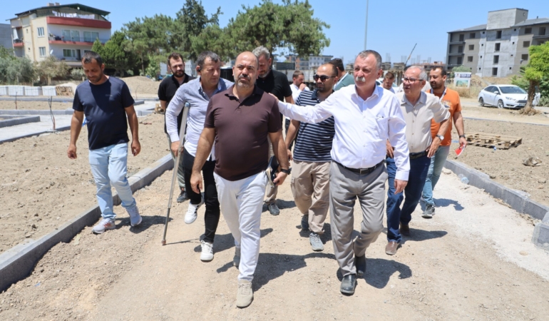 BAŞKAN BALABAN, MURADİYE’YE KAZANDIRILAN PROJEYİ YERİNDE İNCELEDİ