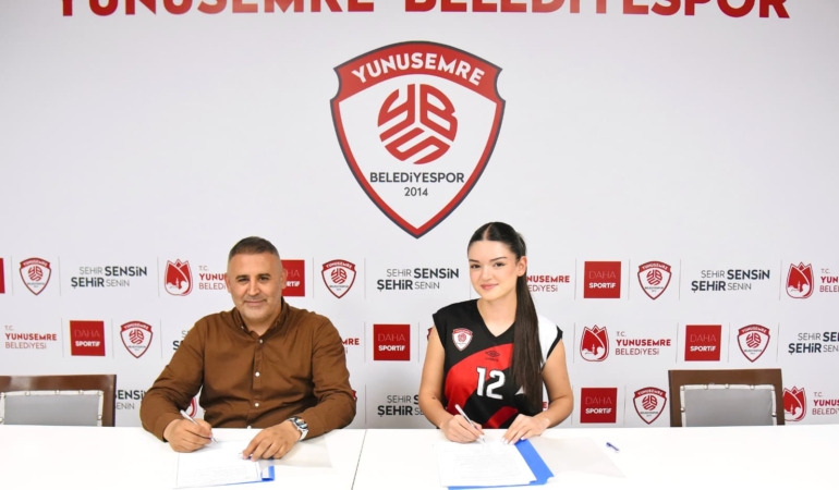 Yunusemre Belediyespor Zeynep Gündoğdu ile Yola Devam