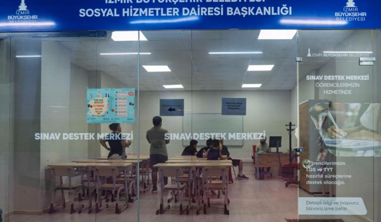 LGS tercih döneminde Büyükşehir öğrencilerin yanında