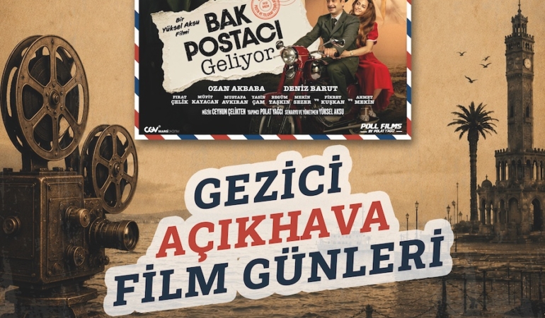 Gezici Açıkhava Film Günleri İzmir’i dolaşıyor