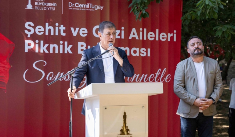 Başkan Tugay, şehit aileleri ve gazilerle buluştu 