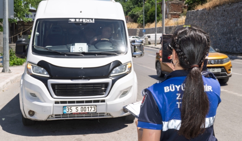 İzmir’de ticari araçlara klima denetimi