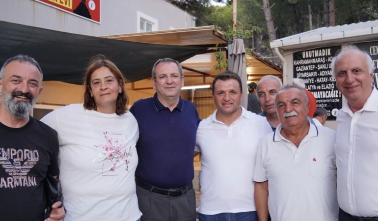 Başkan Ergin, Pir Sultan Abdal Derneği’nin Hayır Yemeğine Katıldı