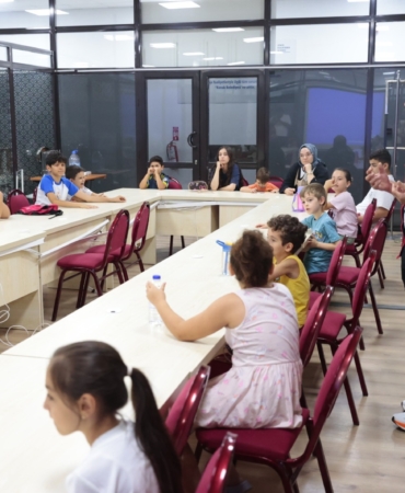 Konaklı çocuklara Afet Farkındalık Atölyesi (1)