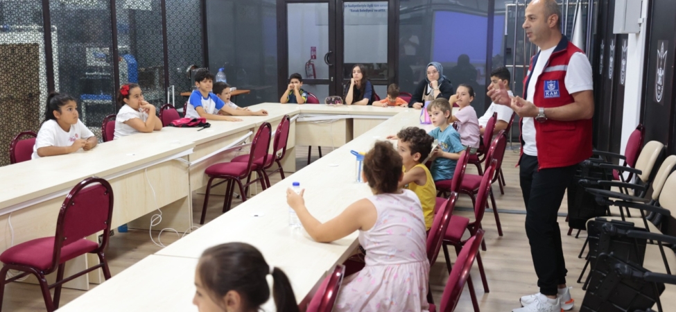 Konaklı çocuklara Afet Farkındalık Atölyesi (1)