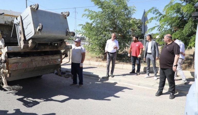 Başkan Çiçek Çalışmaları İnceledi