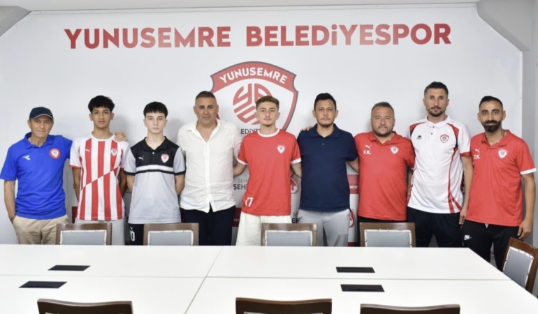 YUNUSEMRE BELEDİYESPOR’DA TFF GELİŞİM LİGLERİ TEKNİK KADROSU BELLİ OLDU 
