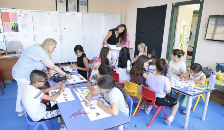 Konaklı çocuklara dolu dolu yaz programı