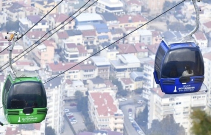 Balçova Teleferik Tesisleri’nde kapsamlı bakım ve yenileme çalışması