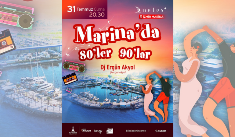 İzmir Marina’da yaz akşamları müzikle buluşuyor