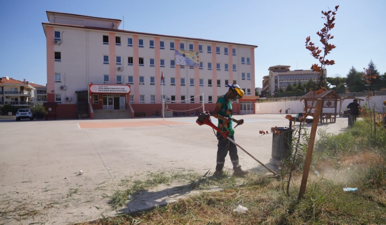 Okullar açılmadan kapsamlı temizlik