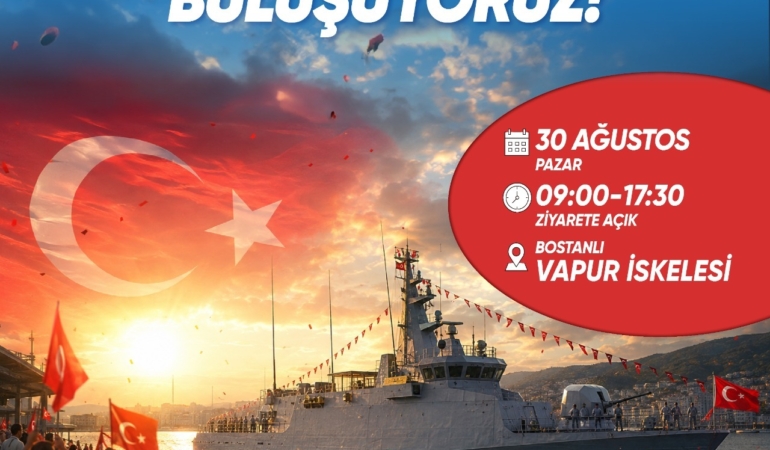 “Karşıyaka Gemisi” ilk kez Karşıyaka’ya geliyor!