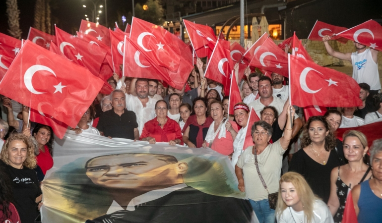 Güzelbahçe’de 30 Ağustos Coşkusu