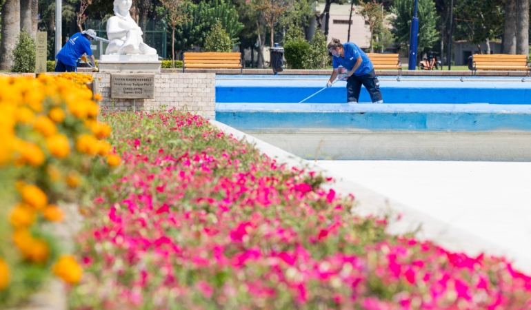 95. İzmir Enternasyonal Fuarı öncesi Kültürpark’ta hazırlıklar hız kazandı