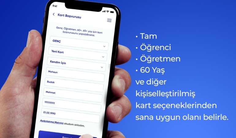 Kişiselleştirilmiş İzmirim Kart’a başvurmak artık çok kolay
