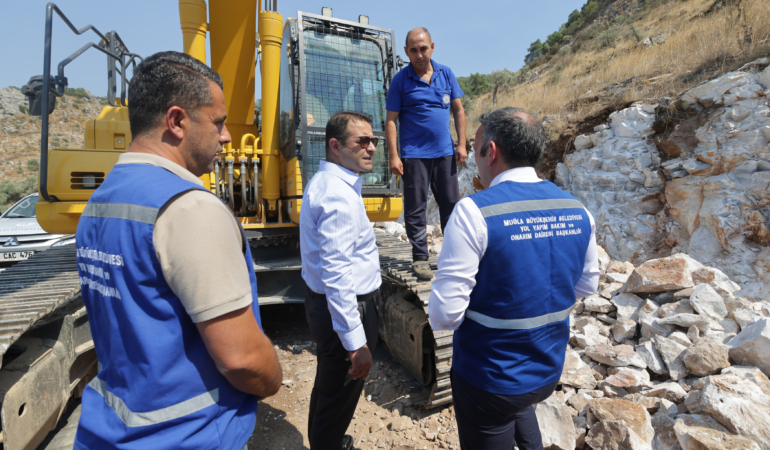 Milas ve Yatağan’daki Yatırımları Yerinde İnceledi