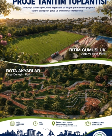 Muğla’da Yeni Projeler Halkın Bilgisine Sunuluyor (1)