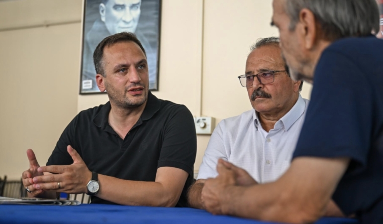 Başkan Eşki Ümit Mahallesi’nde vatandaşlarla buluştu:
