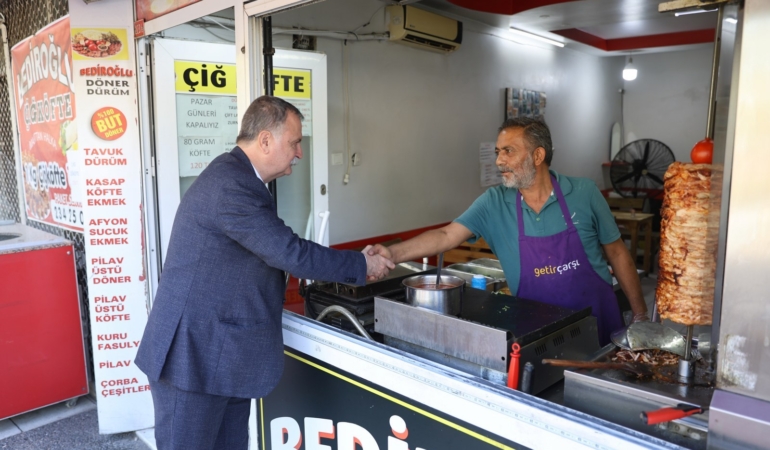 BAŞKAN BALABAN YARIN ESNAFLA BULUŞACAK