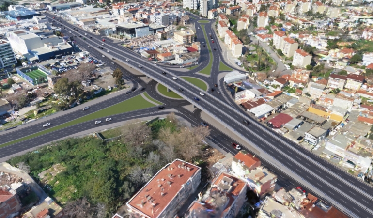 Anadolu Caddesi’ndeki yoğunluğa köprülü çözüm