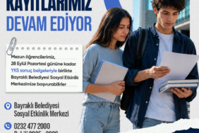 Bayraklı’da mezun öğrencilere YKS desteği (1)