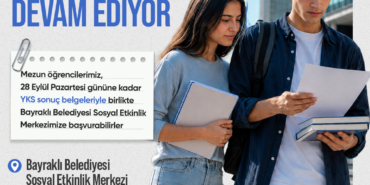 Bayraklı’da mezun öğrencilere YKS desteği (1)