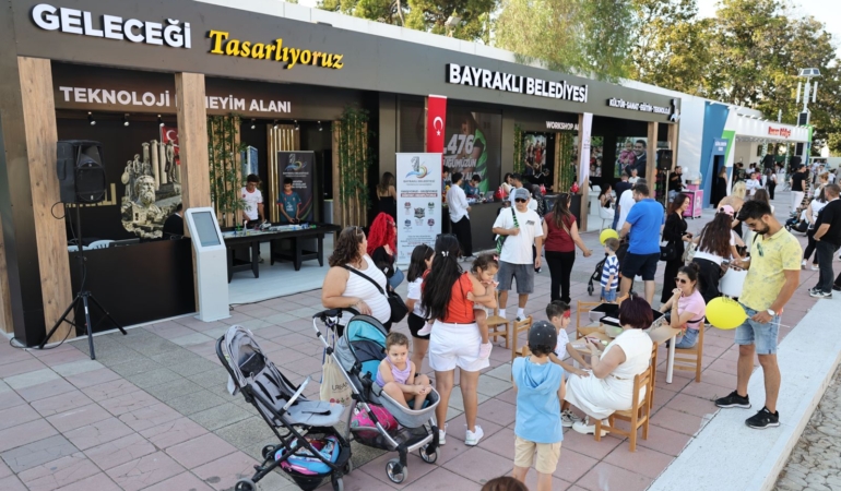Bayraklı’nın Kültür, Sanat, Teknoloji Ve Sporu Fuarda Buluştu (6)