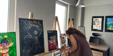 Çocukların Renkli Dünyası Sergiye Taşındı (1)